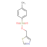 Chemical structure of (1,3-thiazol-5-yl)methyl 4-methylbenzene-1-sulfonate - CSSB00023095088