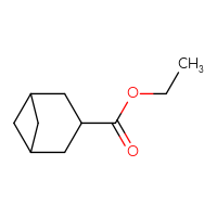 Chemical structure of ethyl bicyclo[3.1.1]heptane-3-carboxylate - CSSB06767372950