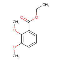 Chemical structure of ethyl 2,3-dimethoxybenzoate - CSSB00000170282