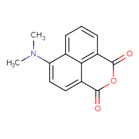 Chemical structure of 8-(dimethylamino)-3-oxatricyclo[7.3.1.0⁵,¹³]trideca-1(13),5,7,9,11-pentaene-2,4-dione - CSSB00102420621