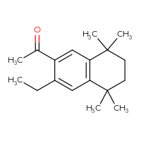 Chemical structure of 1-(3-ethyl-5,5,8,8-tetramethyl-5,6,7,8-tetrahydronaphthalen-2-yl)ethan-1-one - CSSB00102621694