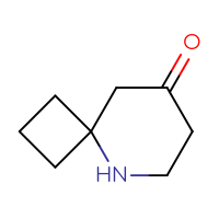 Chemical structure of 5-azaspiro[3.5]nonan-8-one - CSSB00000136254