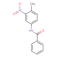 Chemical structure of N-(4-methyl-3-nitrophenyl)benzamide - CSSB00029745321