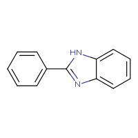 Chemical structure of 2-phenyl-1H-1,3-benzodiazole - CSSB00000175107