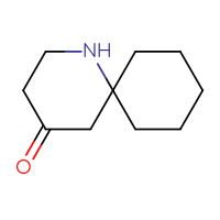 Chemical structure of 1-azaspiro[5.5]undecan-4-one - CSSB00009947518