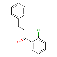Chemical structure of 1-(2-chlorophenyl)-3-phenylpropan-1-one - CSSB00005521160