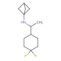 C13H21F2N