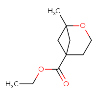 Chemical structure of ethyl 1-methyl-2-oxabicyclo[3.1.1]heptane-5-carboxylate - CSSB00154540427