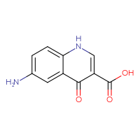 Chemical structure of 6-amino-4-oxo-1,4-dihydroquinoline-3-carboxylic acid - CSSB00010160352
