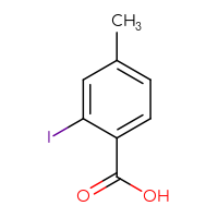 Chemical structure of 2-iodo-4-methylbenzoic acid - CSSB00009999607