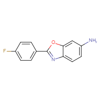 Chemical structure of 2-(4-fluorophenyl)-1,3-benzoxazol-6-amine - CSSB00000666463