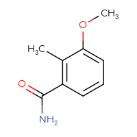 Chemical structure of 3-methoxy-2-methylbenzamide - CSSB00009888370