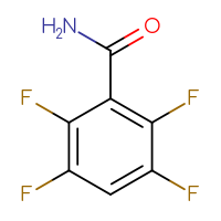 Chemical structure of 2,3,5,6-tetrafluorobenzamide - CSSB00009861040