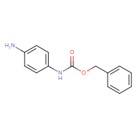Chemical structure of benzyl N-(4-aminophenyl)carbamate - CSSB00011300992