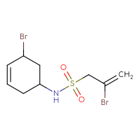 C9H13Br2NO2S