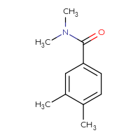 Chemical structure of N,N,3,4-tetramethylbenzamide - CSSB00000159667