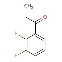 Chemical structure of 1-(2,3-difluorophenyl)propan-1-one - CSSB00011218760