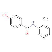 Chemical structure of 4-hydroxy-N-(2-methylphenyl)benzamide - CSSB00020650823