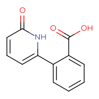 Chemical structure of 2-(6-oxo-1,6-dihydropyridin-2-yl)benzoic acid - CSSB00012361730