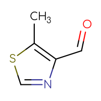 Chemical structure of 5-methyl-1,3-thiazole-4-carbaldehyde - CSSB00000100285