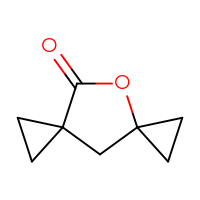 Chemical structure of 8-oxadispiro[2.1.2⁵.2³]nonan-9-one - CSSB17484031872