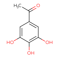 Chemical structure of 1-(3,4,5-trihydroxyphenyl)ethan-1-one - CSSB00009859334