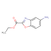 Chemical structure of ethyl 5-amino-1,3-benzoxazole-2-carboxylate - CSSB00010246049