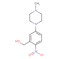 Chemical structure of [5-(4-methylpiperazin-1-yl)-2-nitrophenyl]methanol - CSSB00002649389