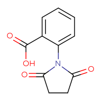 Chemical structure of 2-(2,5-dioxopyrrolidin-1-yl)benzoic acid - CSSB00011196248