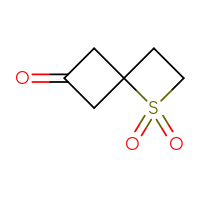 Chemical structure of 1λ⁶-thiaspiro[3.3]heptane-1,1,6-trione - CSSB00135146417
