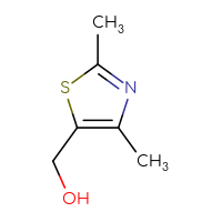Chemical structure of (2,4-dimethyl-1,3-thiazol-5-yl)methanol - CSSB00000750043
