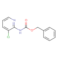 Chemical structure of benzyl N-(3-chloropyridin-2-yl)carbamate - CSSB00010253610