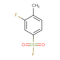 Chemical structure of 3-fluoro-4-methylbenzene-1-sulfonyl fluoride - CSSB00015196447