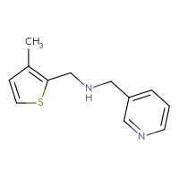 Chemical structure of [(3-methylthiophen-2-yl)methyl][(pyridin-3-yl)methyl]amine - CSSB00000188743