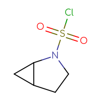 Chemical structure of 2-azabicyclo[3.1.0]hexane-2-sulfonyl chloride - CSSB00023254622