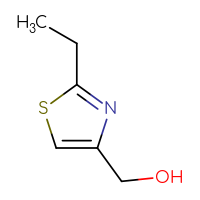 Chemical structure of (2-ethyl-1,3-thiazol-4-yl)methanol - CSSB00000753294