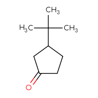 Chemical structure of 3-tert-butylcyclopentan-1-one - CSSB00011787675