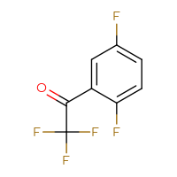 Chemical structure of 1-(2,5-difluorophenyl)-2,2,2-trifluoroethan-1-one - CSSB00011363683