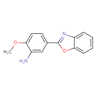 Chemical structure of 5-(1,3-benzoxazol-2-yl)-2-methoxyaniline - CSSB00000595965