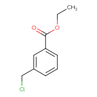 Chemical structure of ethyl 3-(chloromethyl)benzoate - CSSB00011934420