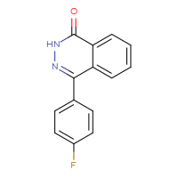Chemical structure of 4-(4-fluorophenyl)-1,2-dihydrophthalazin-1-one - CSSB00000489601