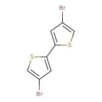 Chemical structure of 4,4'-dibromo-2,2'-bithiophene - CSSB00009996772