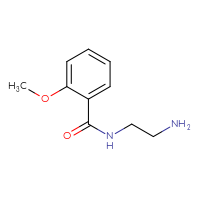 Chemical structure of N-(2-aminoethyl)-2-methoxybenzamide - CSSB00011198450