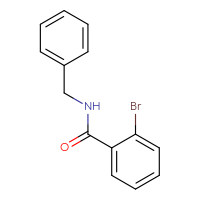 Chemical structure of N-benzyl-2-bromobenzamide - CSSB00000153116
