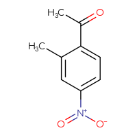 Chemical structure of 1-(2-methyl-4-nitrophenyl)ethan-1-one - CSSB00012663131