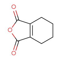 Chemical structure of 1,3,4,5,6,7-hexahydro-2-benzofuran-1,3-dione - CSSB00000693800