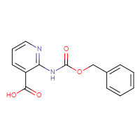 Chemical structure of 2-{[(benzyloxy)carbonyl]amino}pyridine-3-carboxylic acid - CSSB00015467849