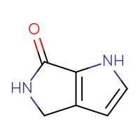 Chemical structure of 1H,4H,5H,6H-pyrrolo[2,3-c]pyrrol-6-one - CSSB00010354447