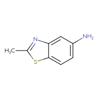 Chemical structure of 2-methyl-1,3-benzothiazol-5-amine - CSSB00000035688