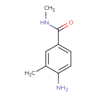 Chemical structure of 4-amino-N,3-dimethylbenzamide - CSSB00000739472
